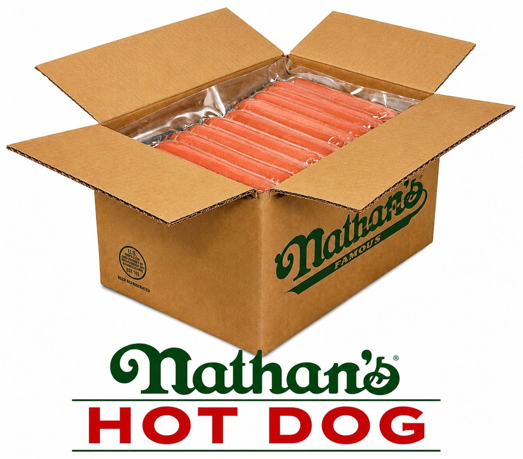 Beef Franks 6.75" 8-1 Casing Fresh