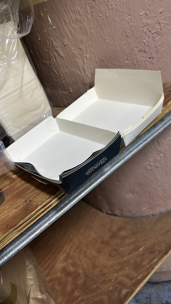Box Double Hot Dog Hinged 400 9275