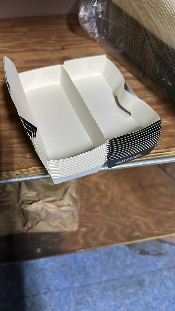 Box Single Hot Dog Hinged 500 9265