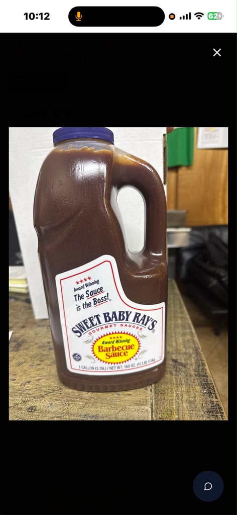 Sauce BBQ Sweet Baby Ray's J0440HF