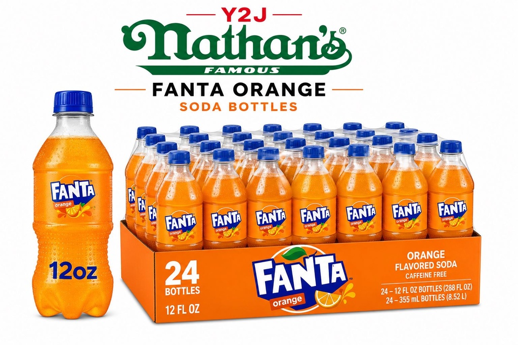 Soda Bottle Fanta Orange